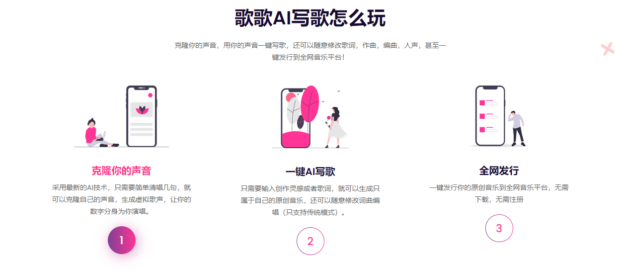 AI音乐狂热！几秒创作一首歌SunoAI与歌歌写歌哪个更贴合中国用户习惯？(图4)
