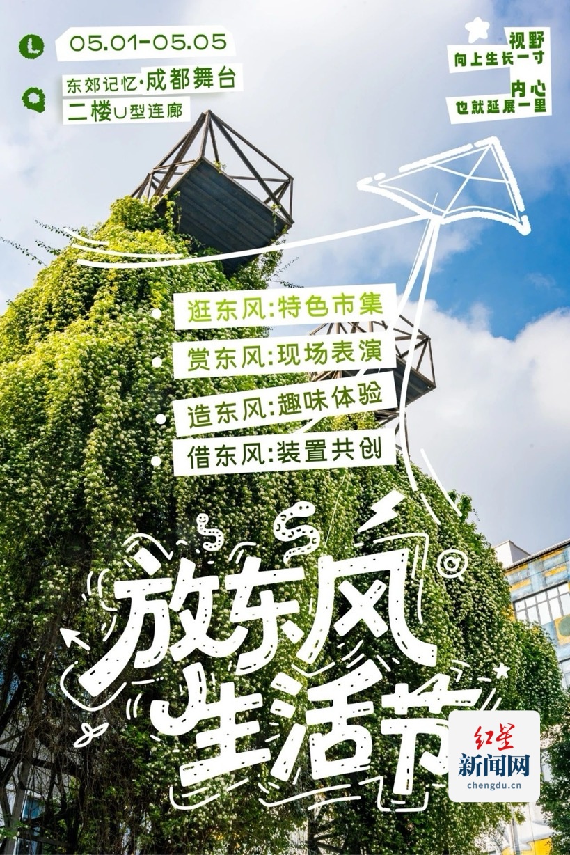 九游娱乐文化：非遗博览园+东郊记忆五一假期成都两大园区活动嗨翻天(图4)