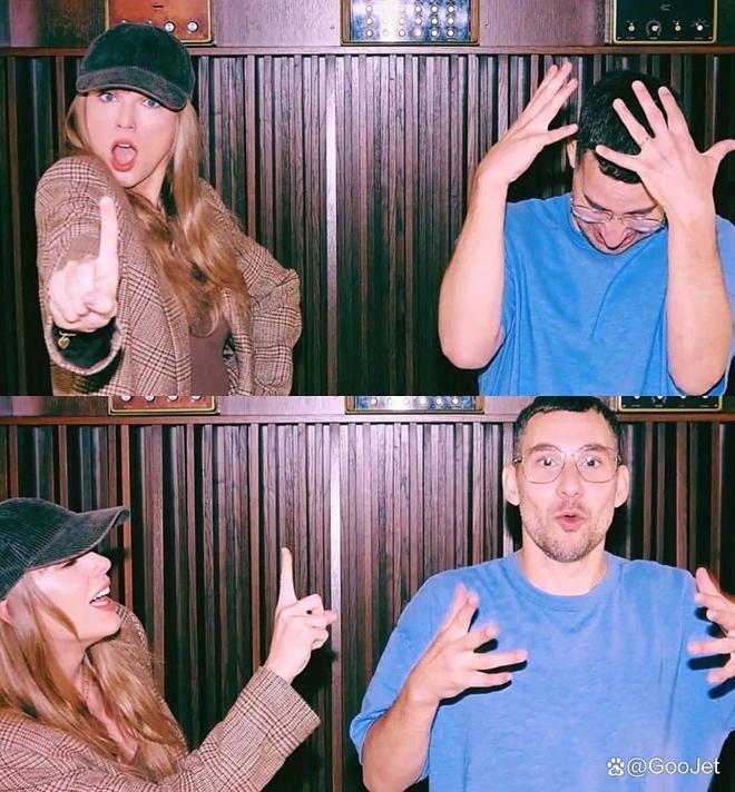知名音乐制作人JackAntonoff在社交媒体上发布了一张照片(图2)