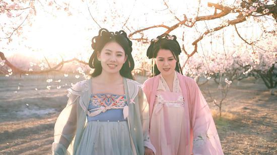 花开托克逊歌声传四方：原创歌曲《杏花仙子》音乐正式发布用歌声绘就“新疆第一春”的童话(图4)