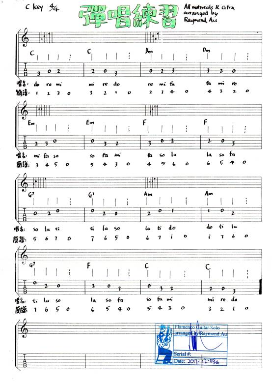 【吉他教室】教學視頻專輯[2]吉他彈唱基本技巧-歐永財(图2)