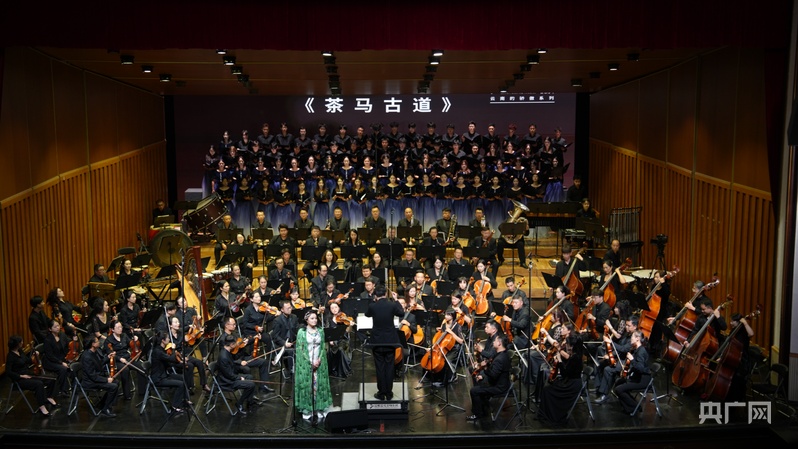 九游娱乐文化：交响音画组曲《茶马古道》在昆首演再现马帮开拓精神(图2)
