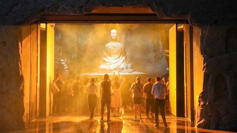 年接待两千万游客敦煌打造沉浸式体验的“第736窟”(图4)