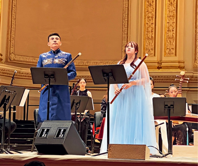 九游娱乐：刘笑然：以竹笛为桥在海外奏响中国民乐