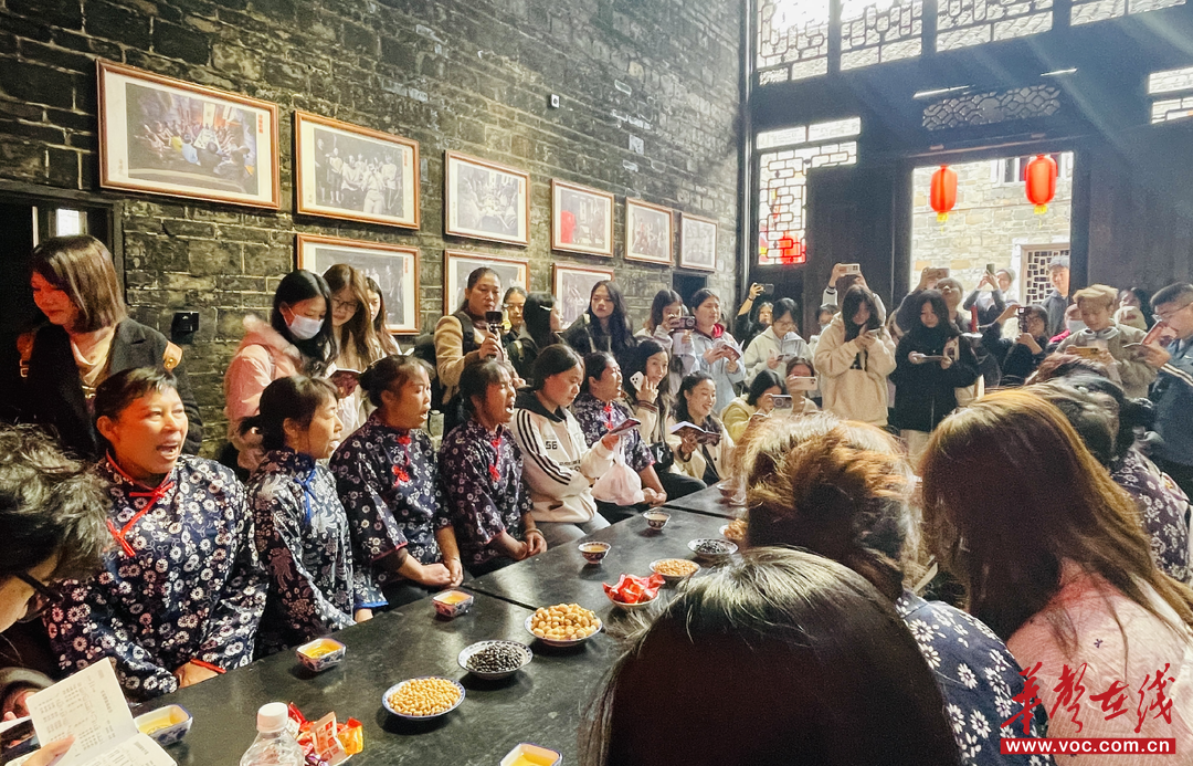 湘南幼专艺术设计学院音乐教育专业师生赴嘉禾开展伴嫁歌非遗考察(图2)